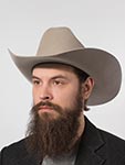 Шляпа BAILEY арт. W0602F STAMPEDE (темно-бежевый)